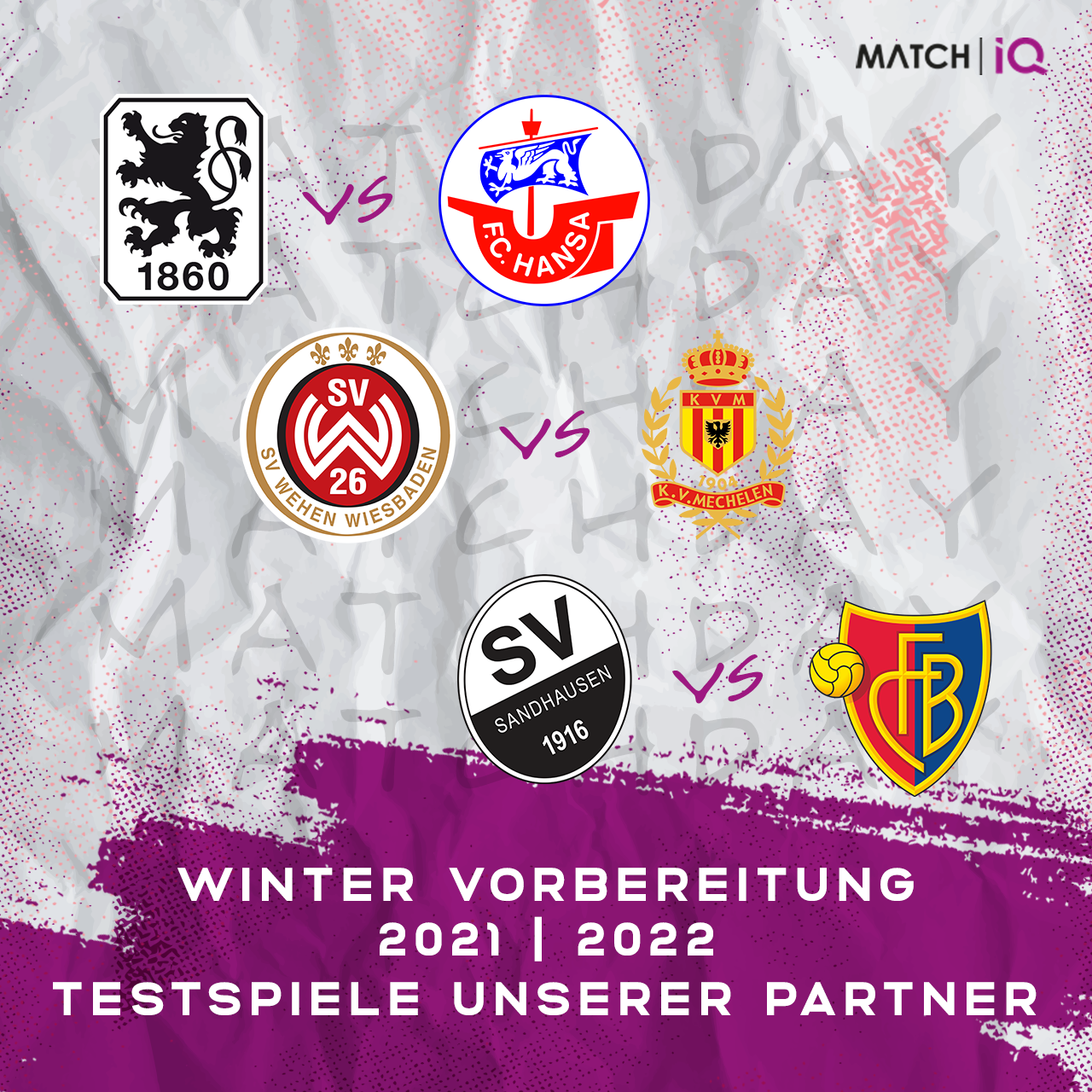 Friendly matches during the winter break