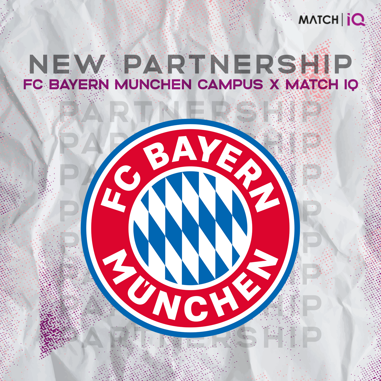 Match IQ and FC Bayern München Campus sign cooperation agreement!