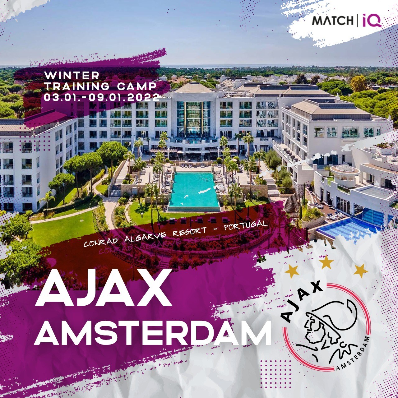Ajax Amsterdam mit Match IQ in Portugal