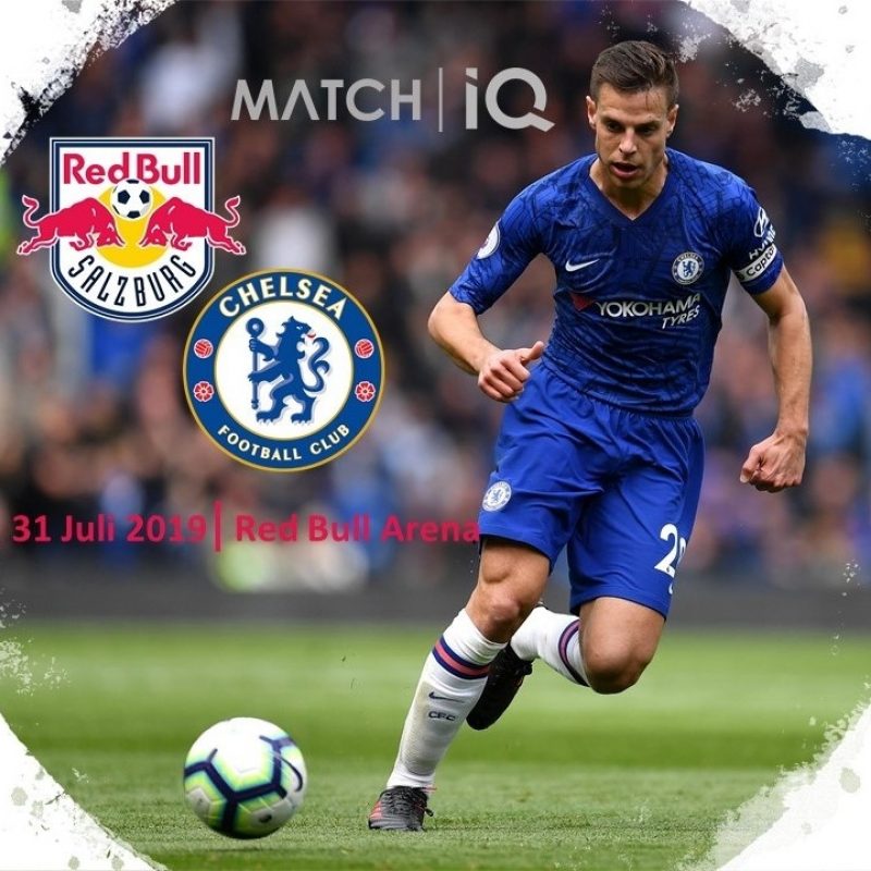 Match IQ organises the friendly match between FC Red Bull Salzburg and Chelsea FC